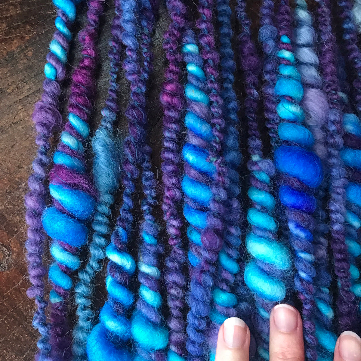 Purple art yarn 100g - Mynoush