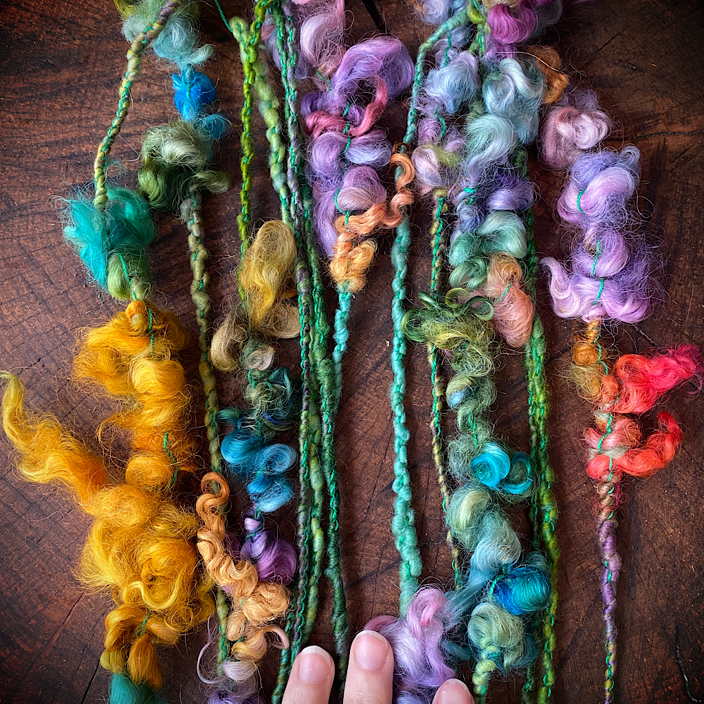 Spring is here Art yarn