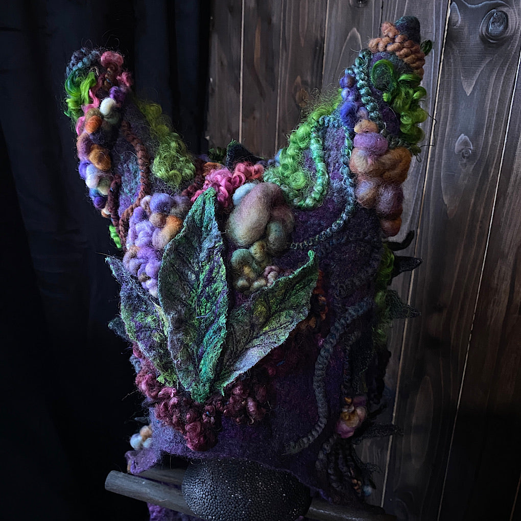 One spell - Felted hood