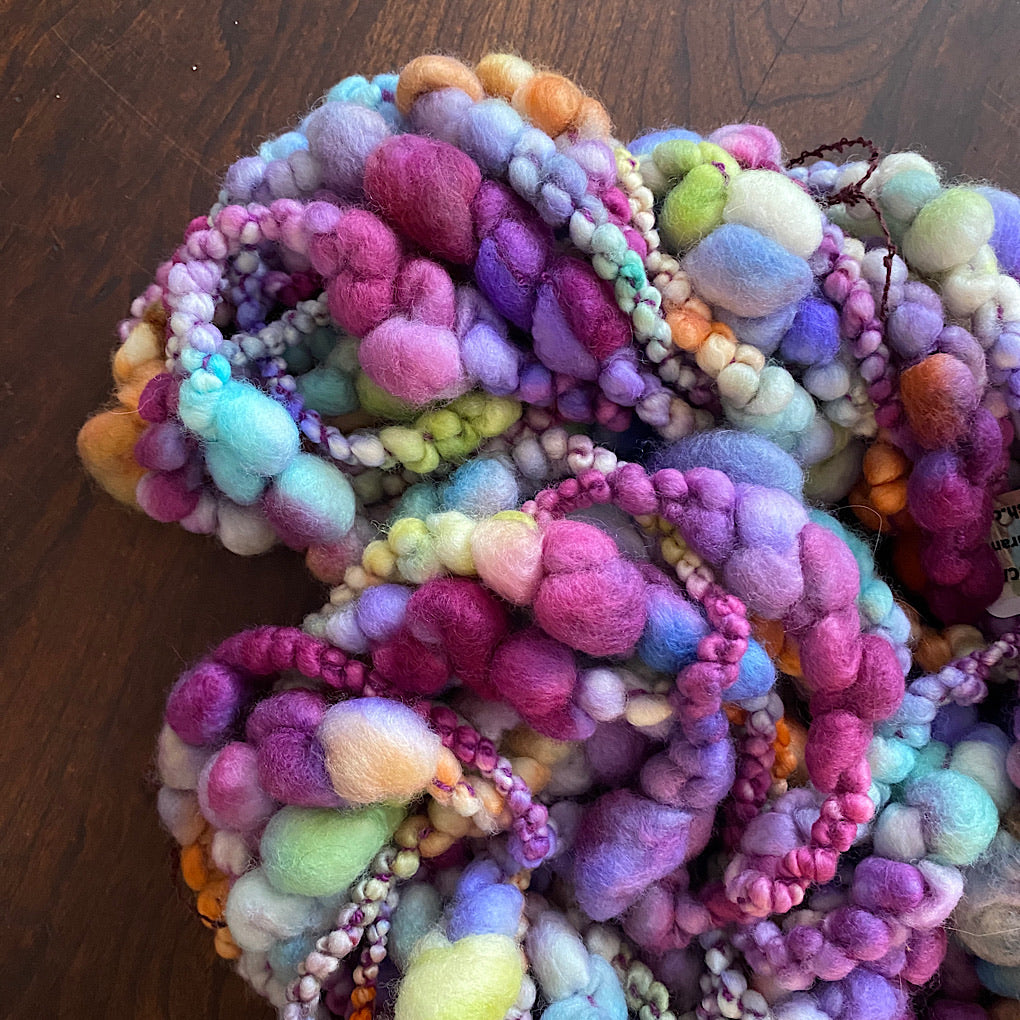 Velvet Violette Jumbo boucle