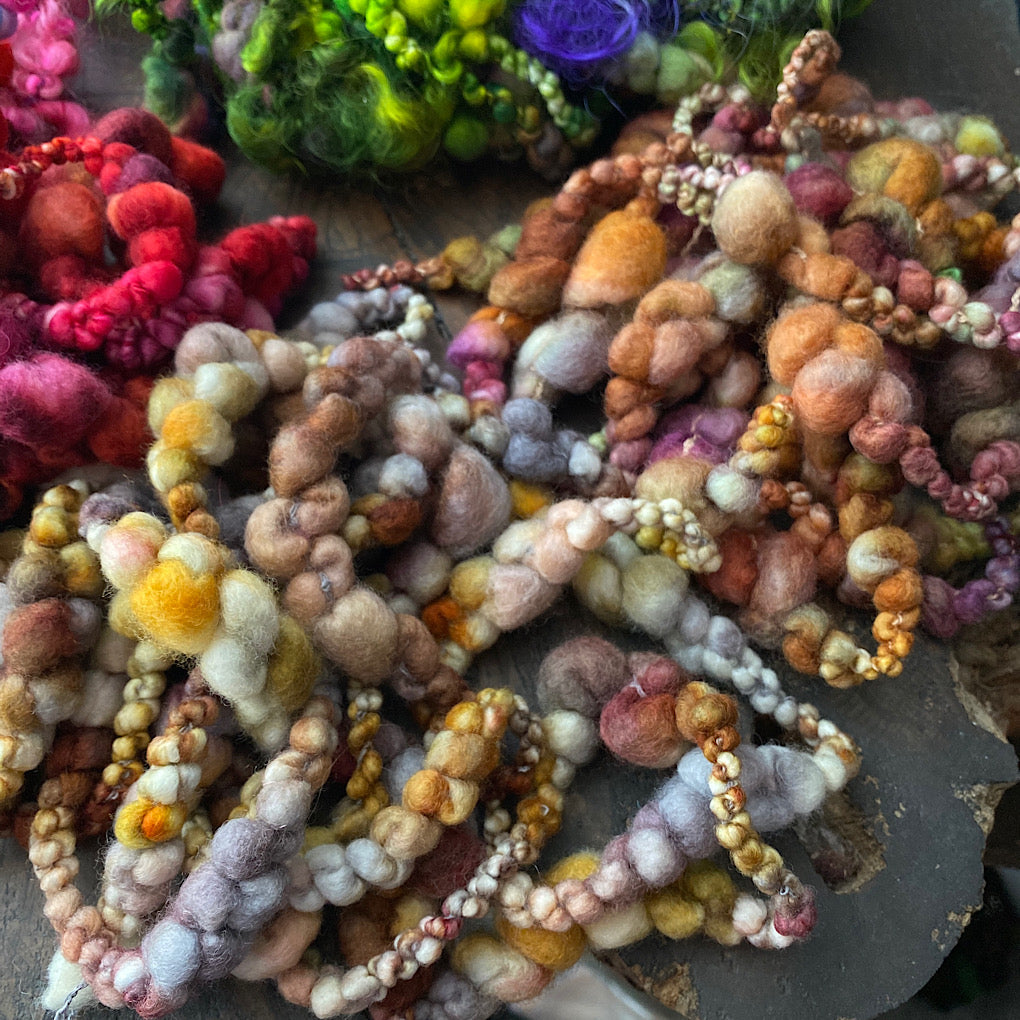 Large Set of art yarn- weaving kit