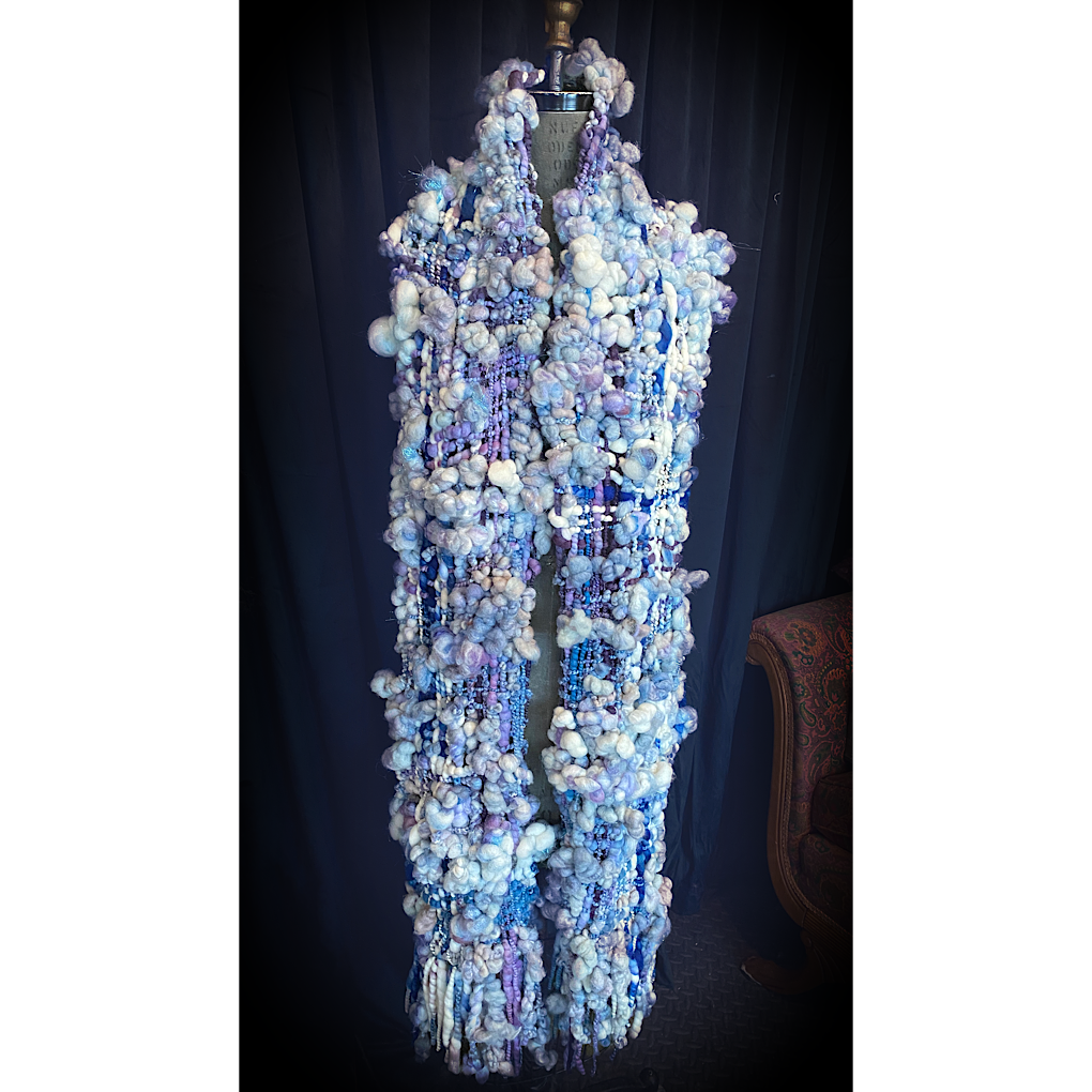 Ice Queen- Woven scarf