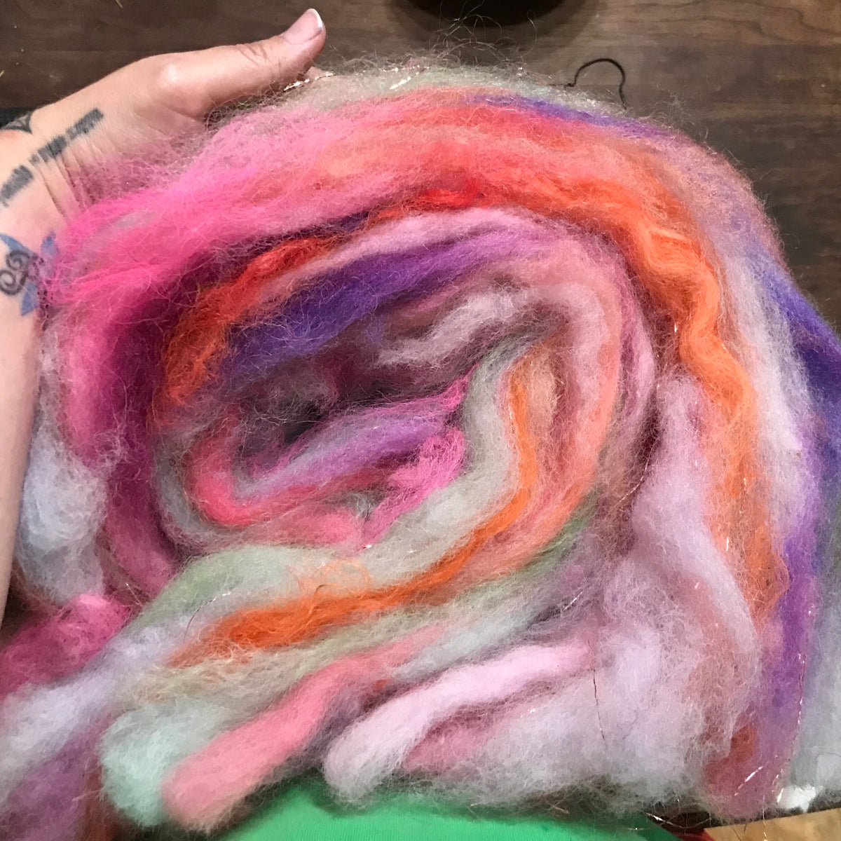 Location de cardeuse Carding rental - Mynoush