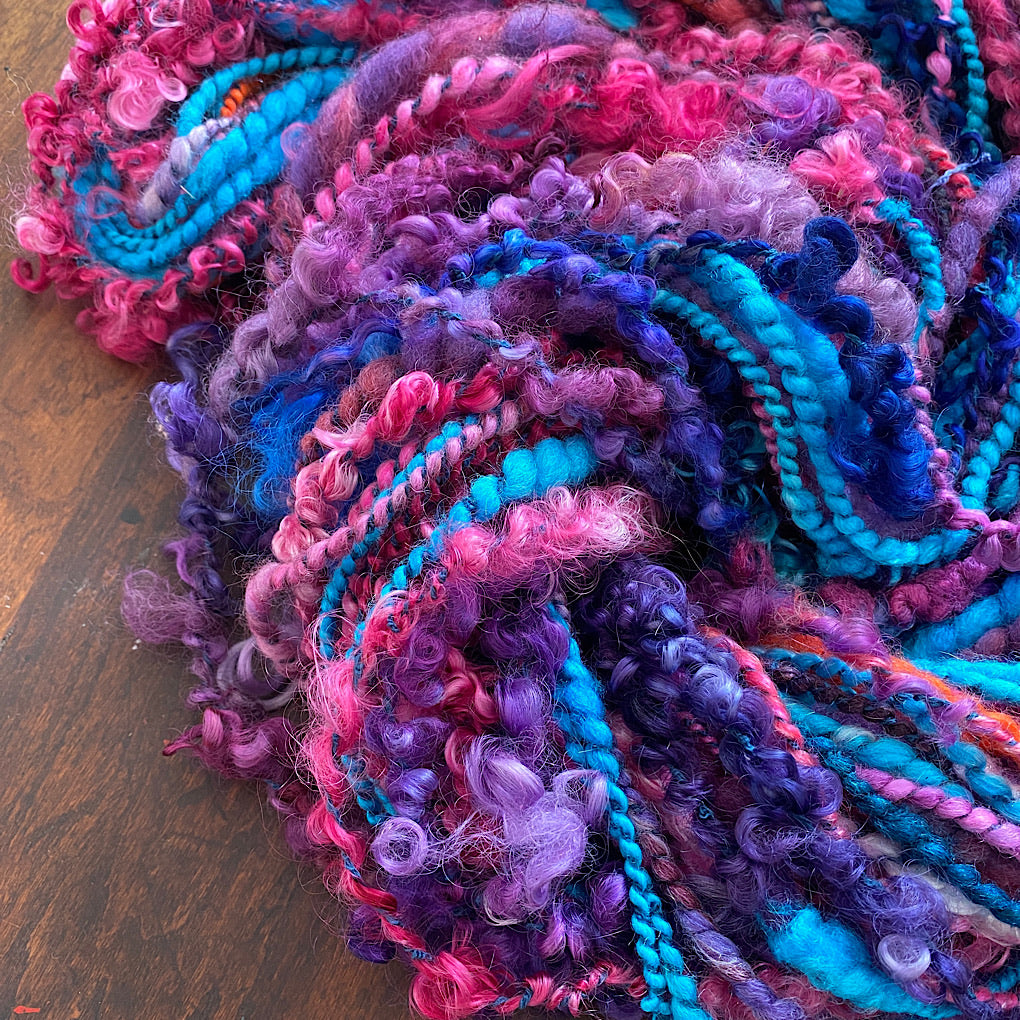 Bloom - Merino silk knitting art yarn