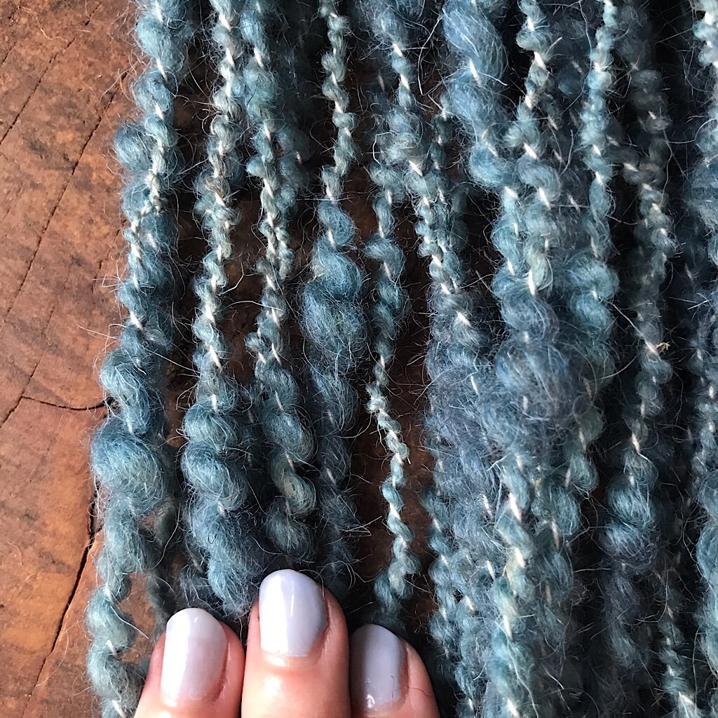Denim weaving yarn