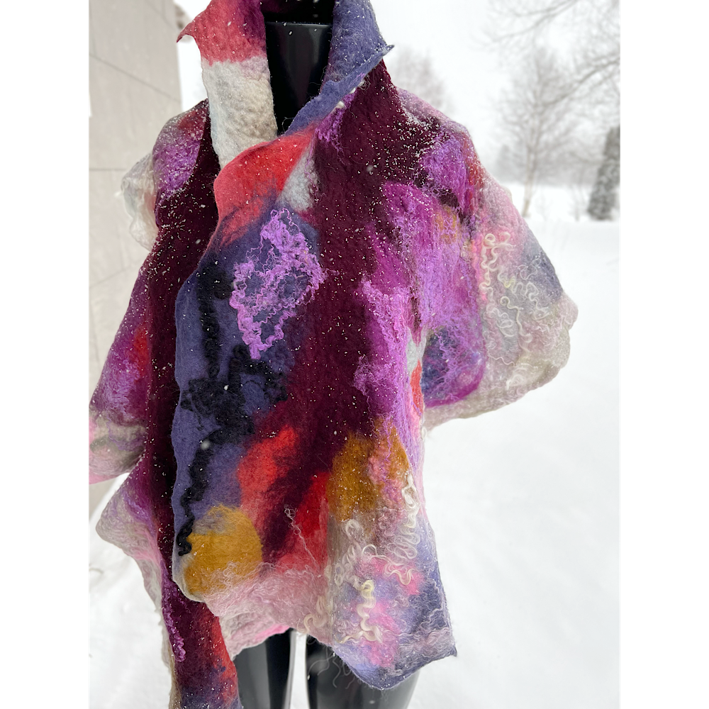 Felted scarf 2023