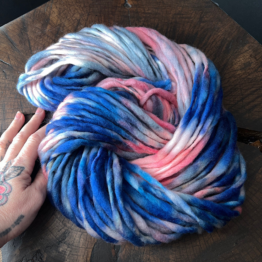 Fluffy yarn set of 3 skeins
