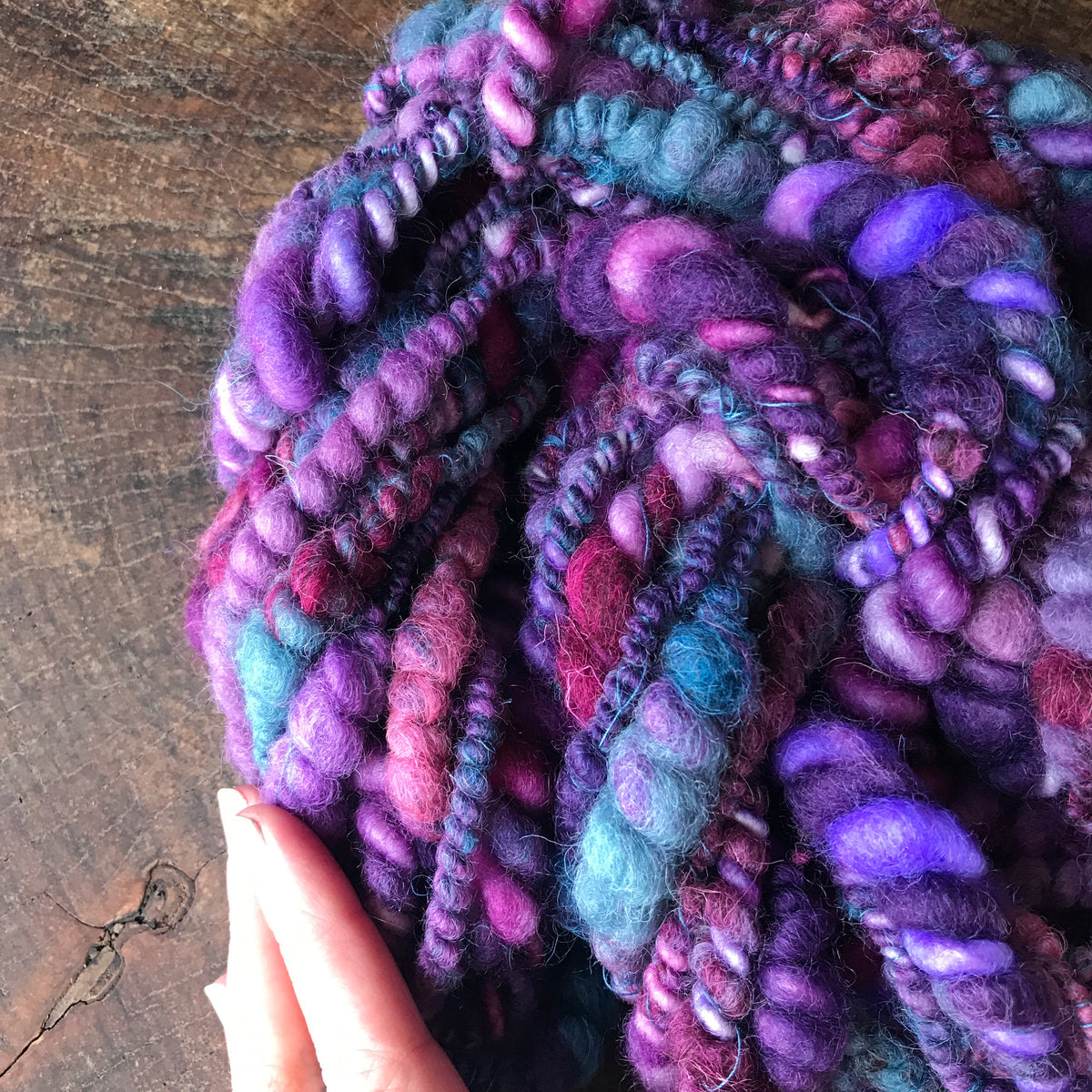 Purple art yarn 100g - Mynoush