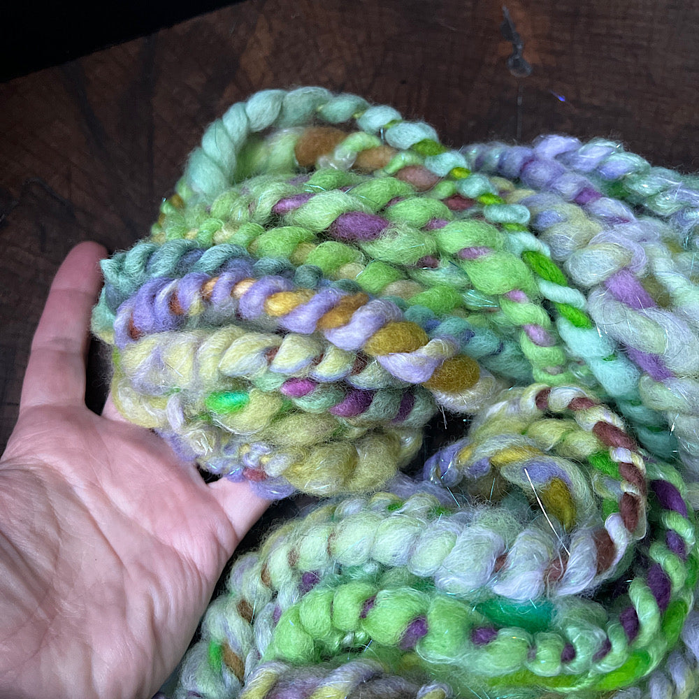 Mermaid faith- jumbo coiled yarn