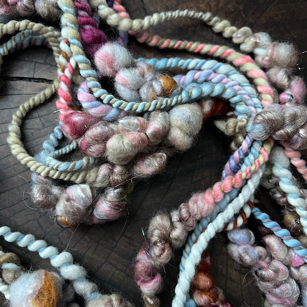 Misty days - art yarn