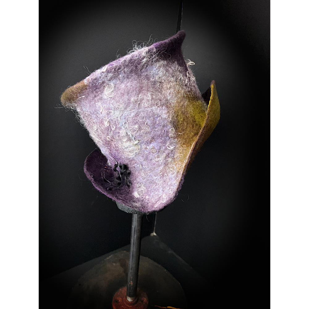 Felted top hat  - 23” 1/4