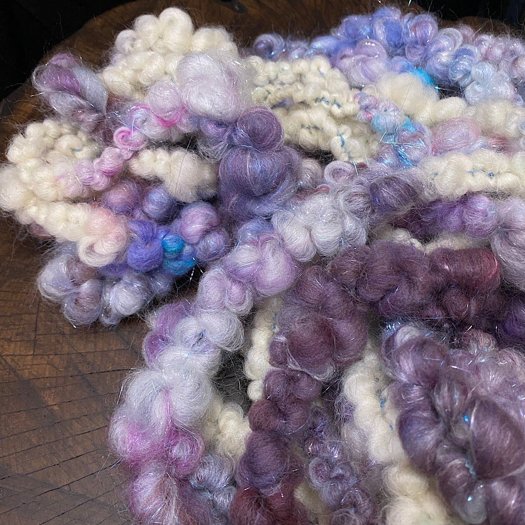 Nimbus - Fluffy sparkly giant art yarn