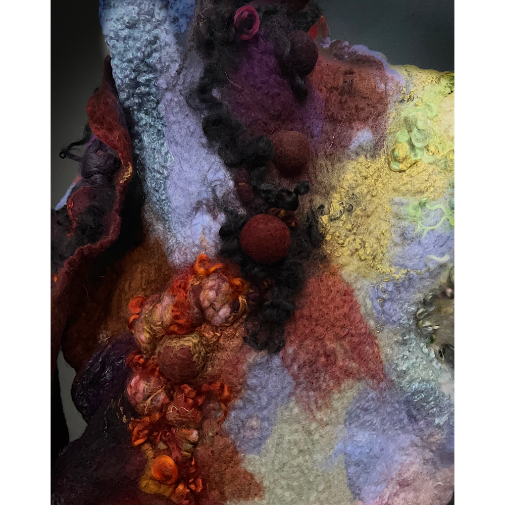 Felted scarf 2023