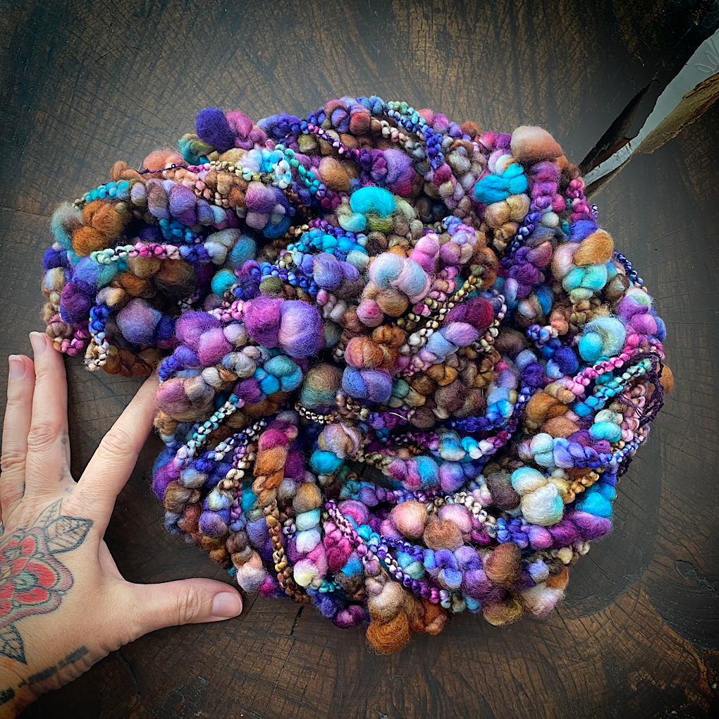 CUSTOM Kaith - Jumbo boucle art yarn
