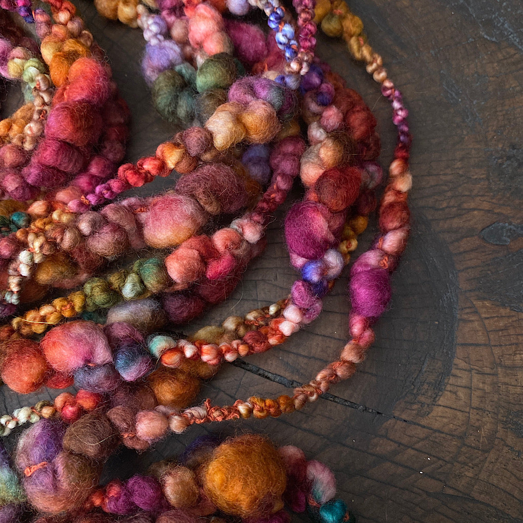 Legend of fall Jumbo boucle art yarn