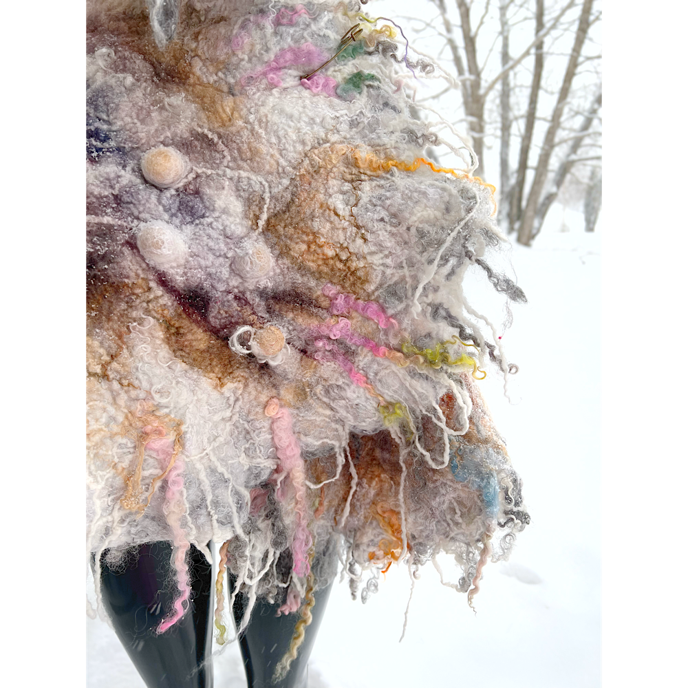 Felted Shawl 2023