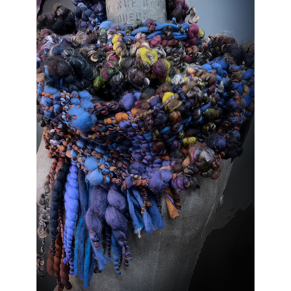 Woven scarf 94” X 8”