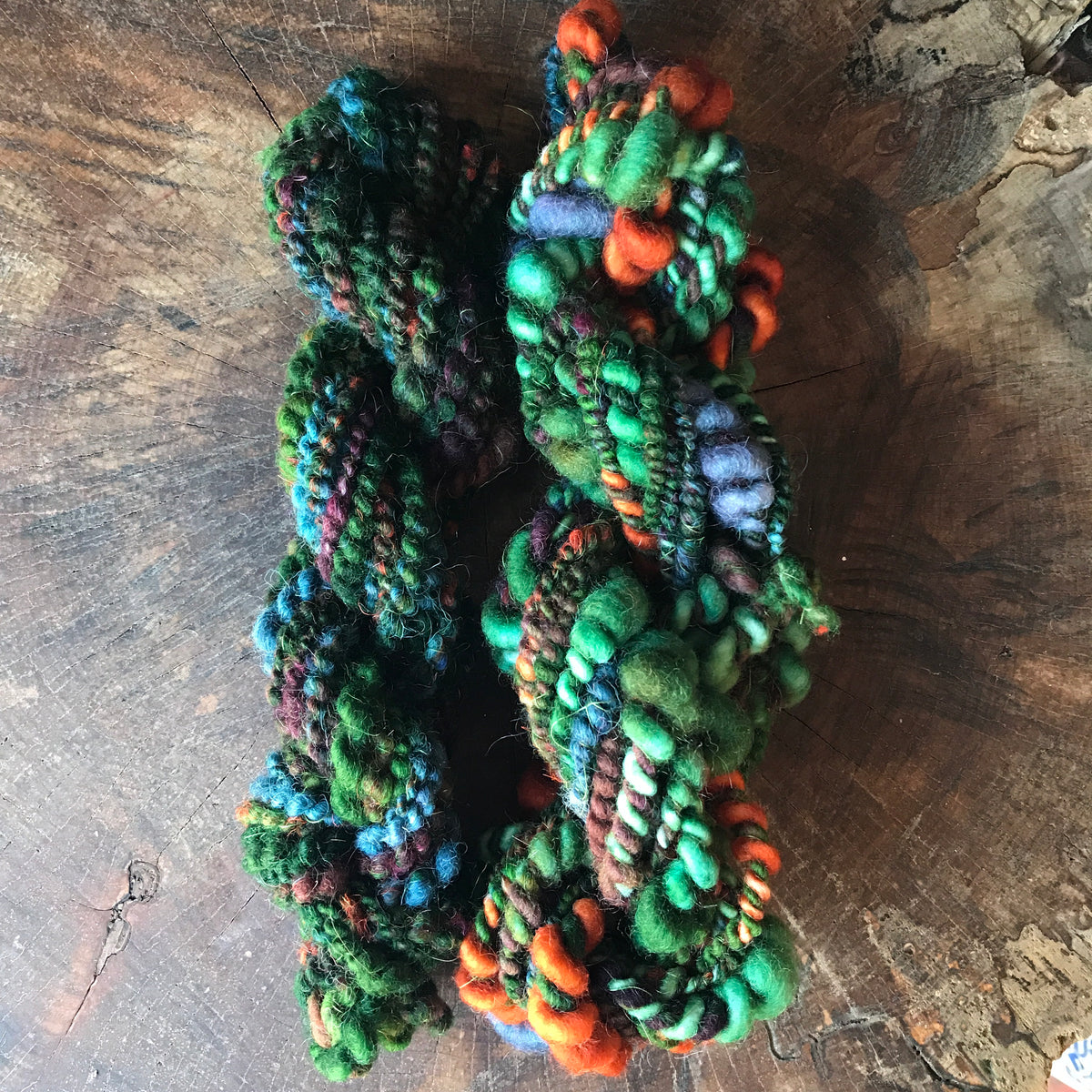 Green art yarn duo 100g - Mynoush