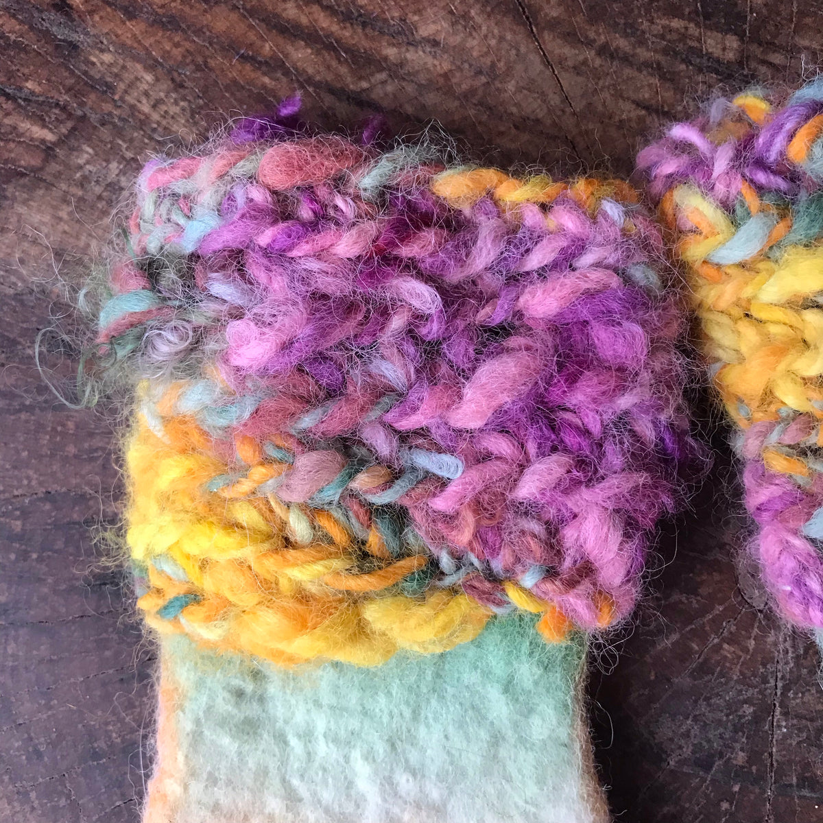 Kids alpaca mittens Mitaines alpaga enfant - Mynoush