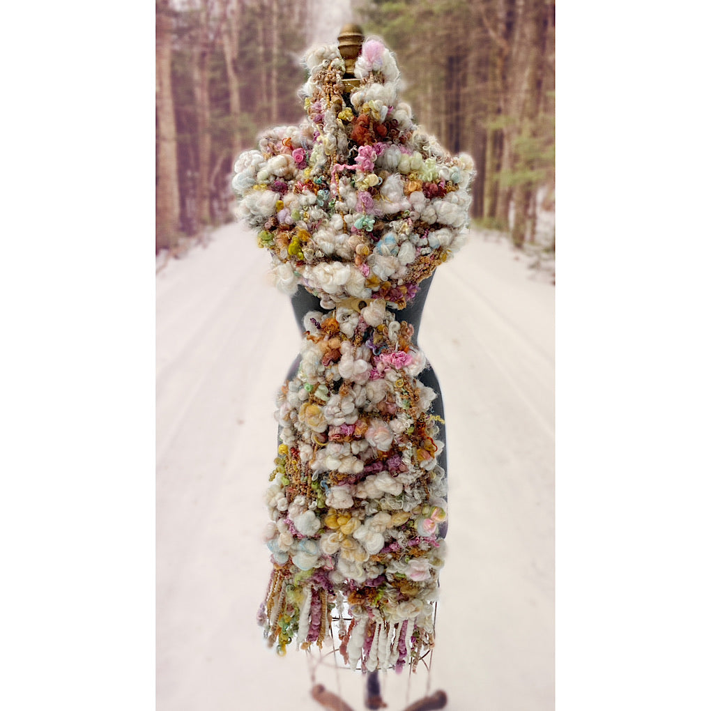 The Golden Rose scarf