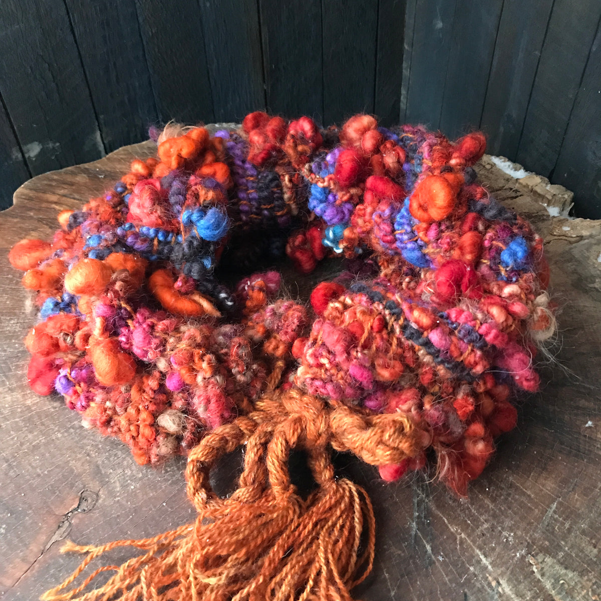 Orange cowl Col orange - Mynoush