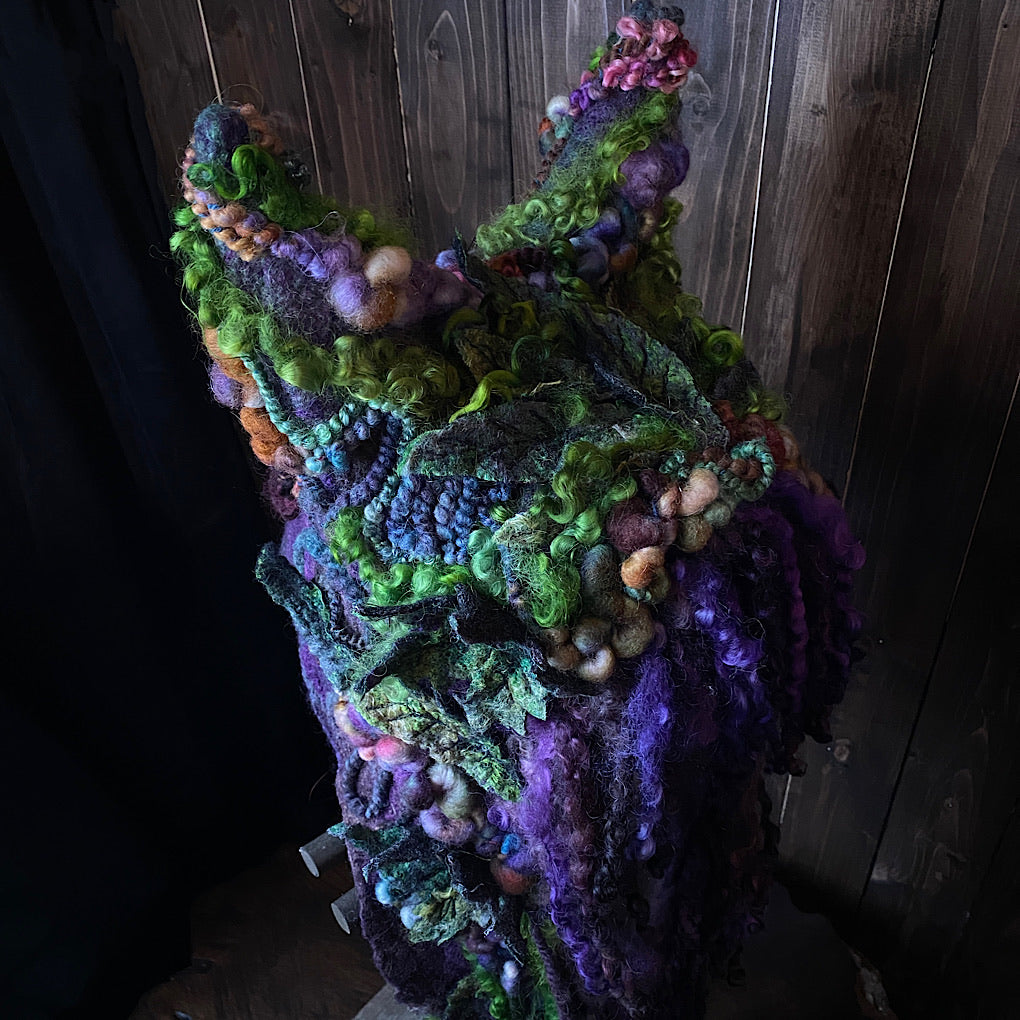 One spell - Felted hood