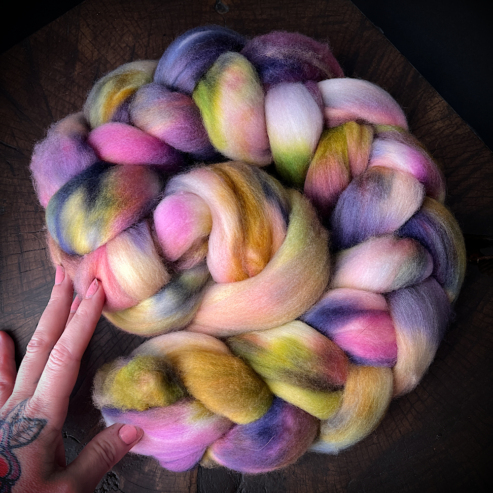 Merino Roving for spinning yarn