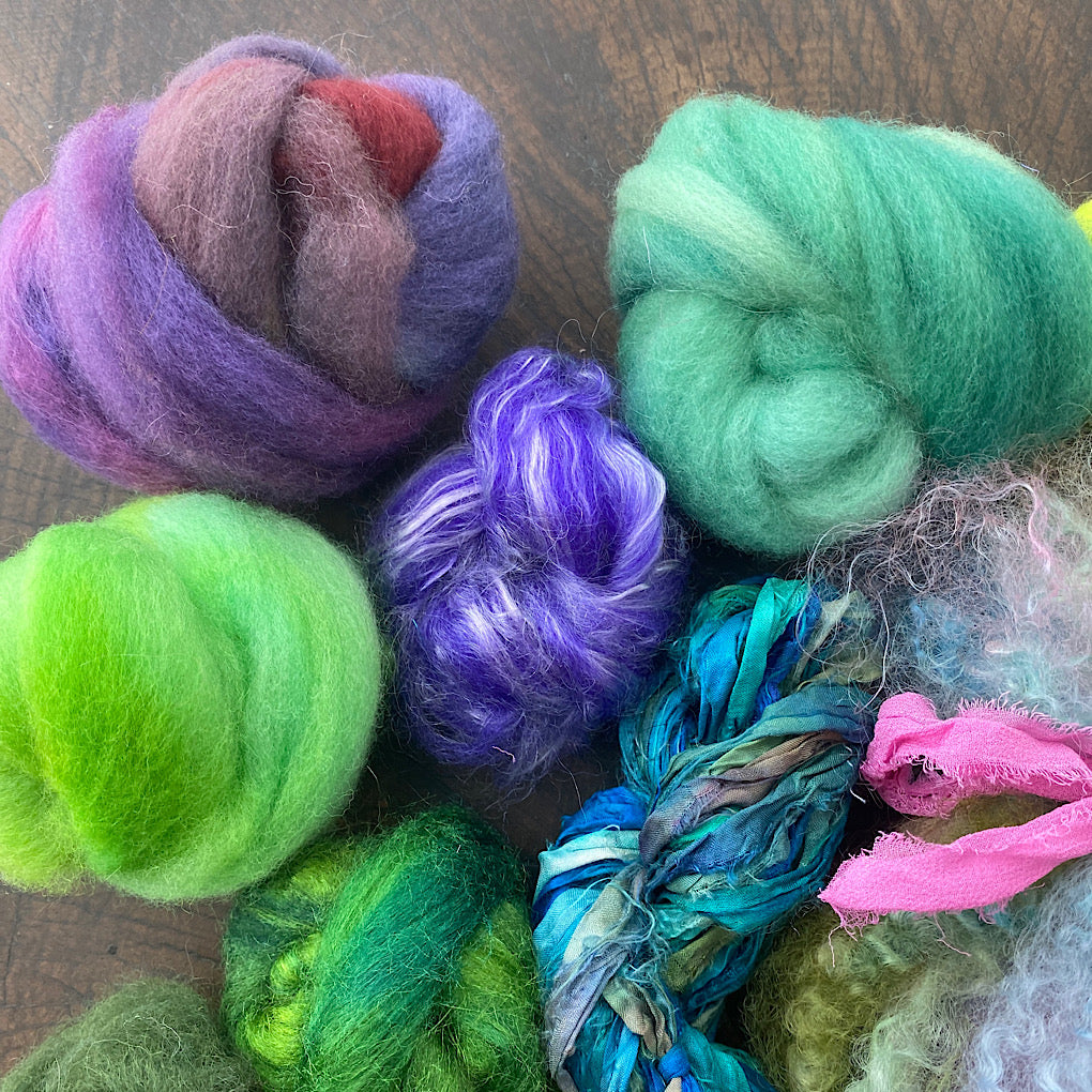 Spinning fiber kit