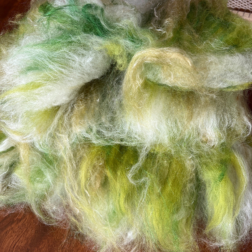 Batt for spinning yarn