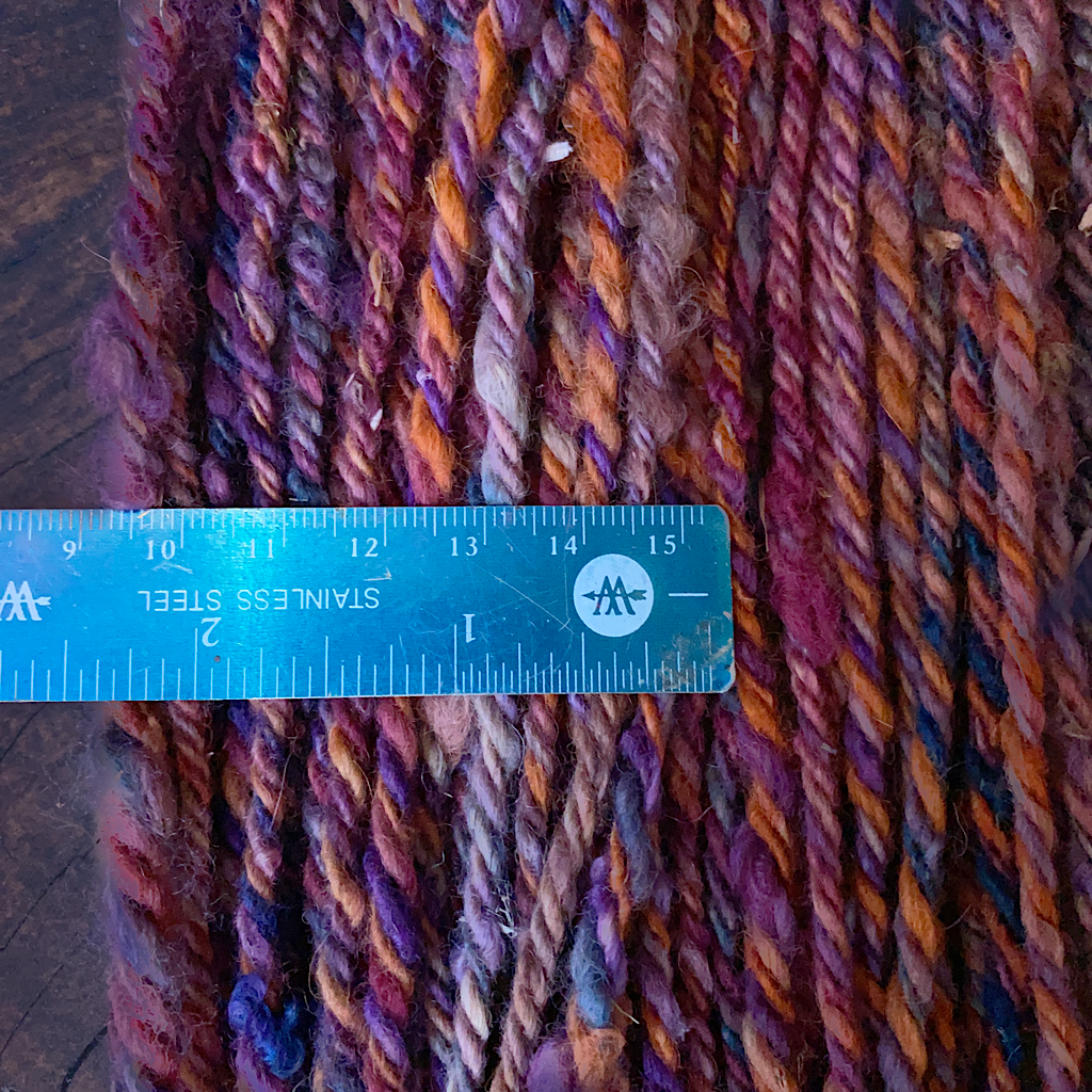 Hand spun alpaca yarn 11