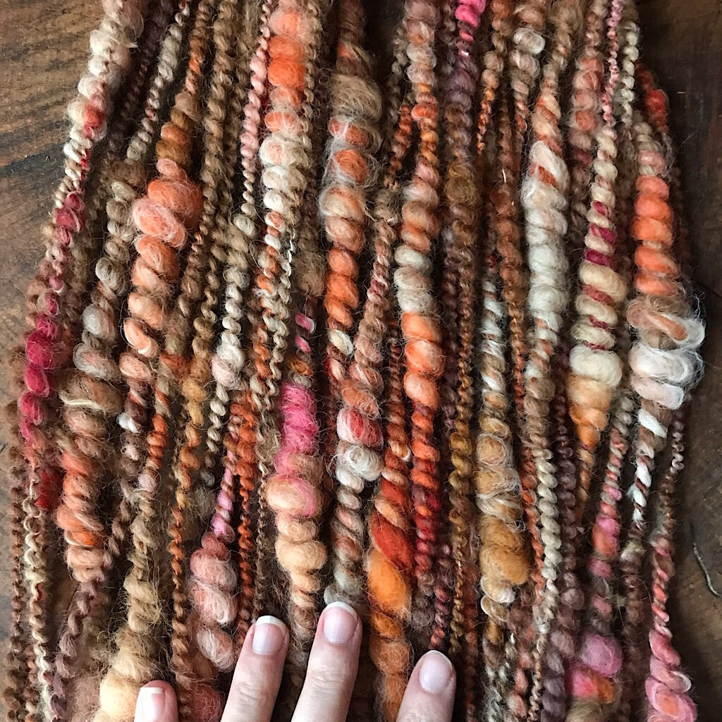Pumpkin pie - Art yarn