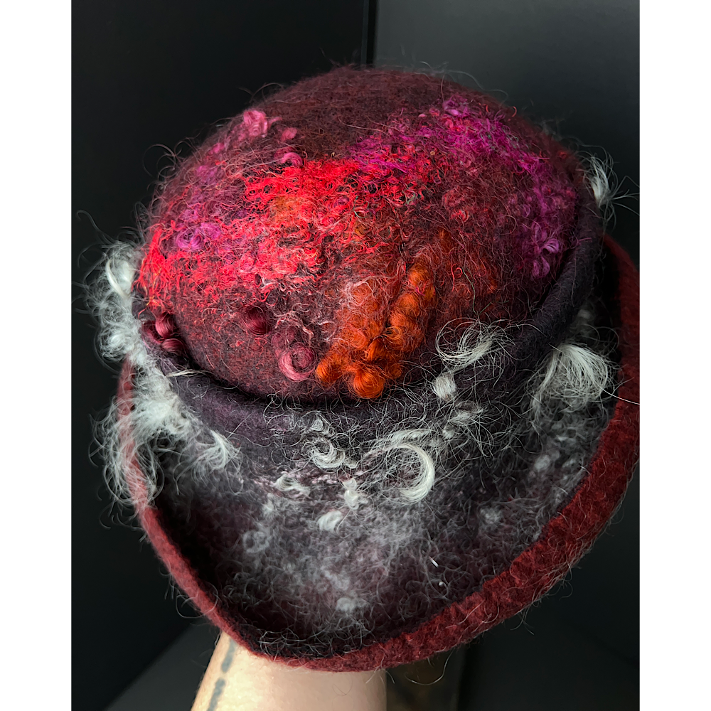 Felted hat- 23”