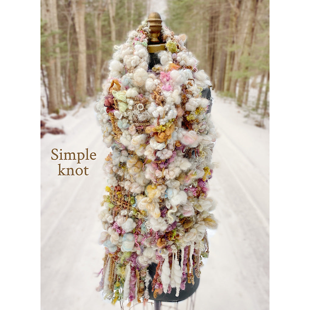 The Golden Rose scarf