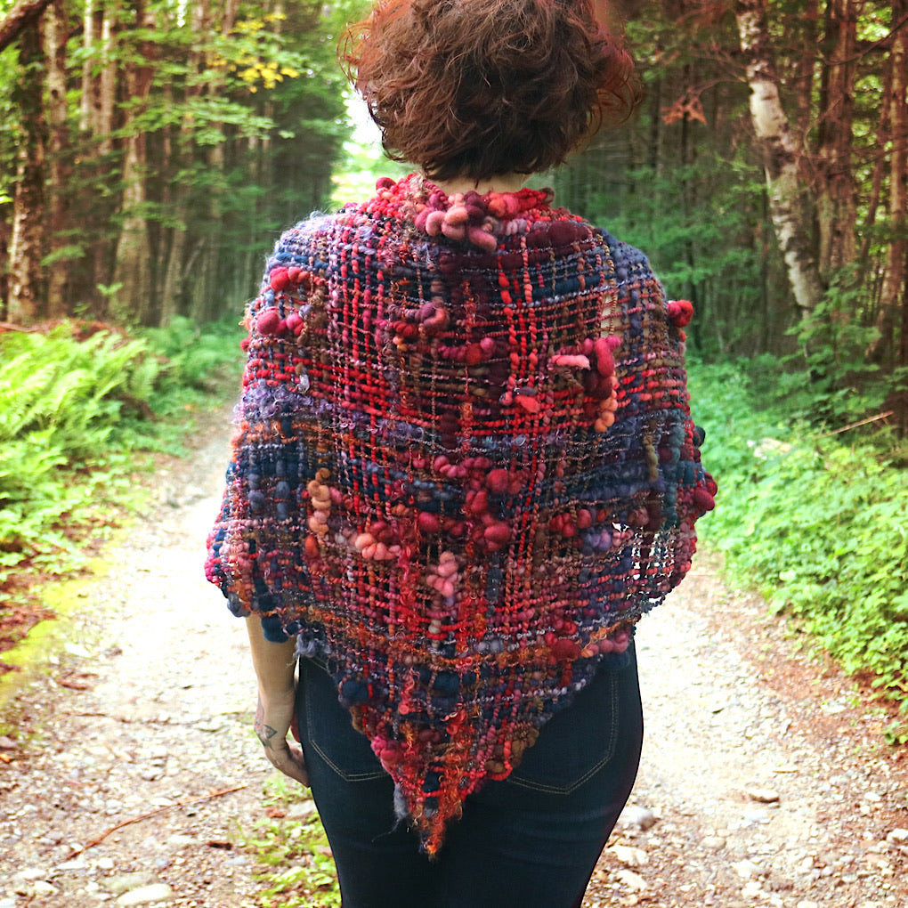 Fireworks Woven Shawl