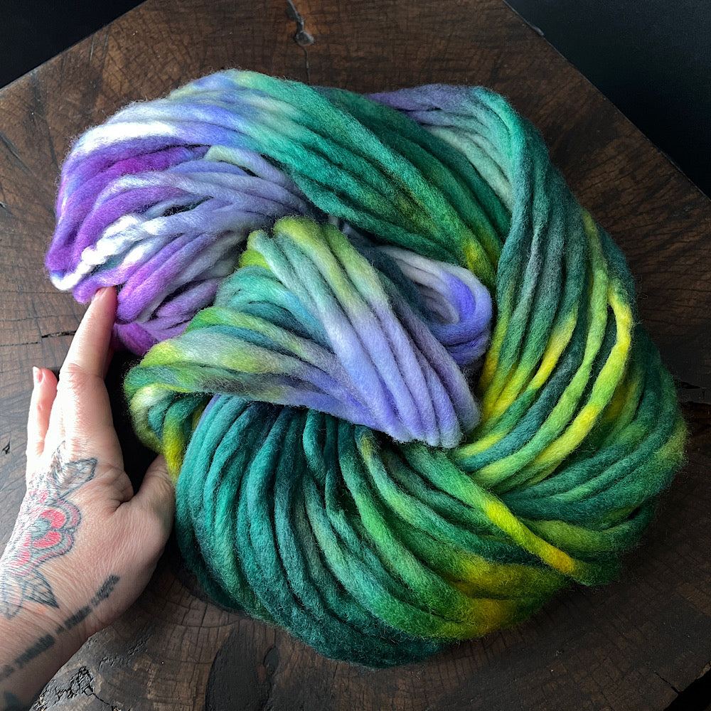 Fluffy yarn set of 3 skeins