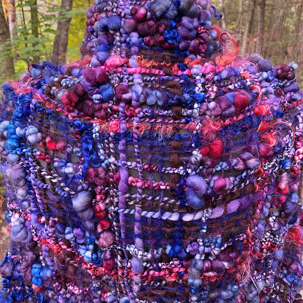 Nuit d’automne Woven Shawl