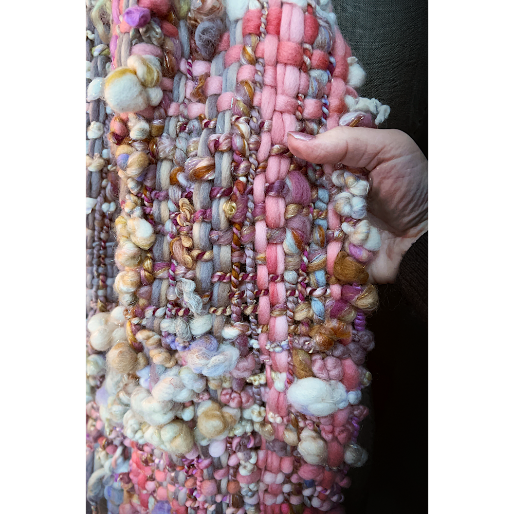 Woven scarf 91” X 9”