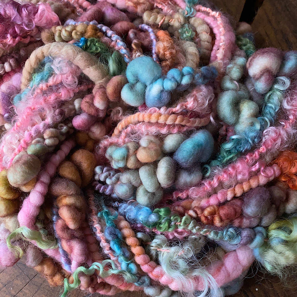 Love sunset  3 Art yarn