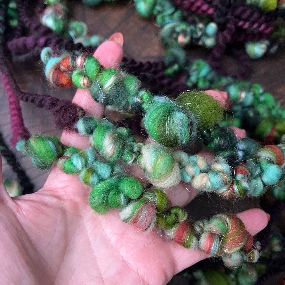 Art yarn for weaving 1.9 oz