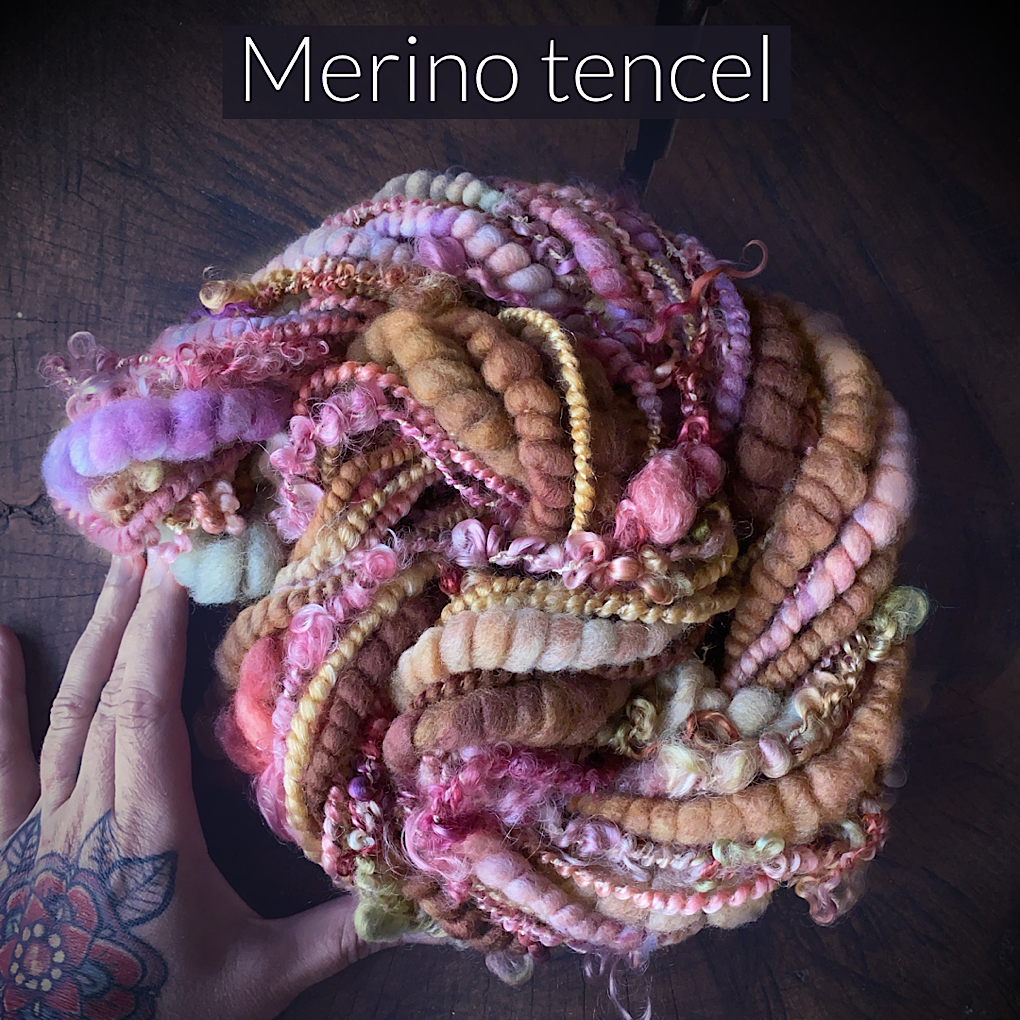 Antique doll Art yarn