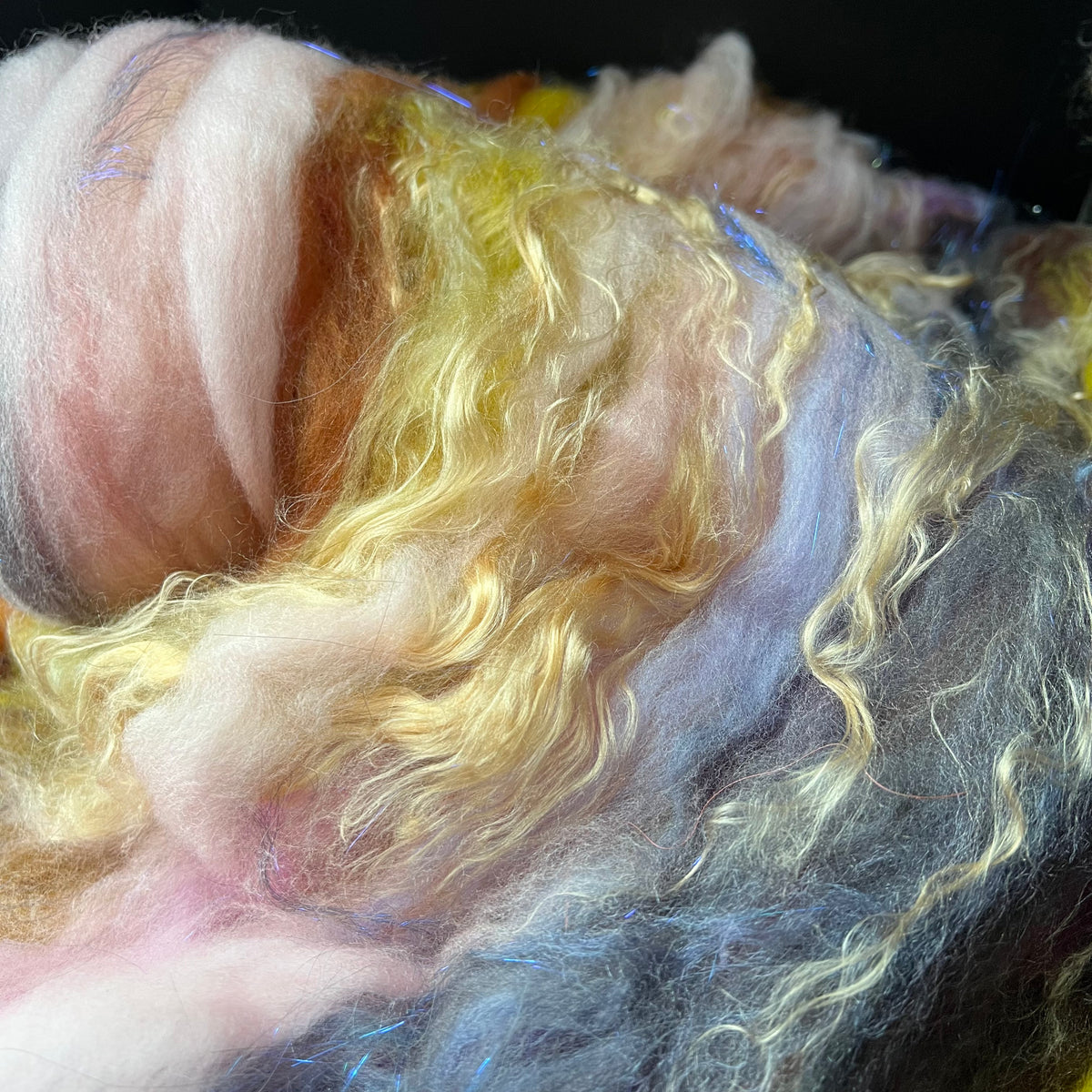 Batt for spinning yarn no 47