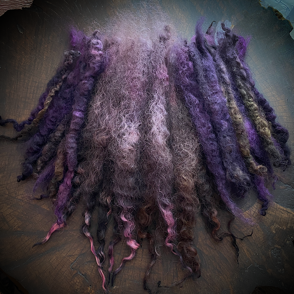 Extra long locks bundle for felters