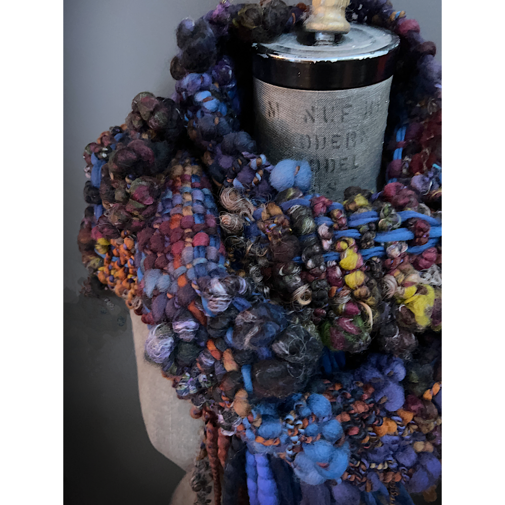 Woven scarf 94” X 8”