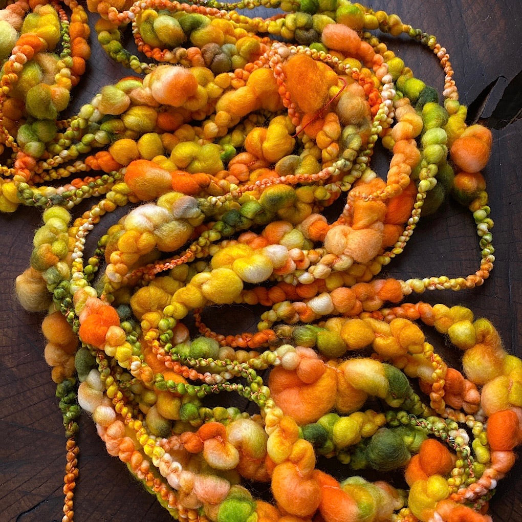Fresh carrots Jumbo boucle Art yarn