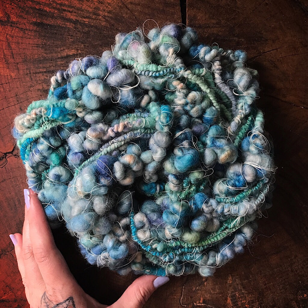 Mermaid blue Art yarn
