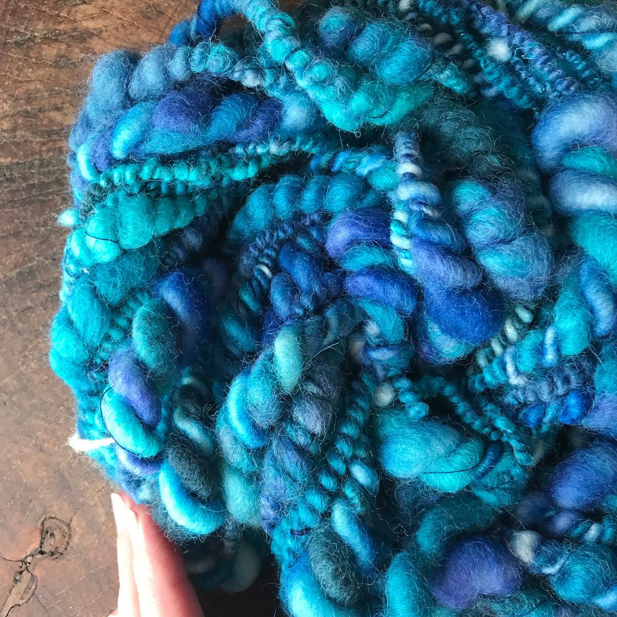 Blue  art yarn 100g - Mynoush