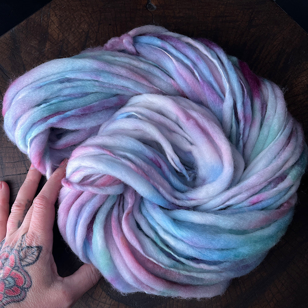 Fluffy yarn set of 3 skeins