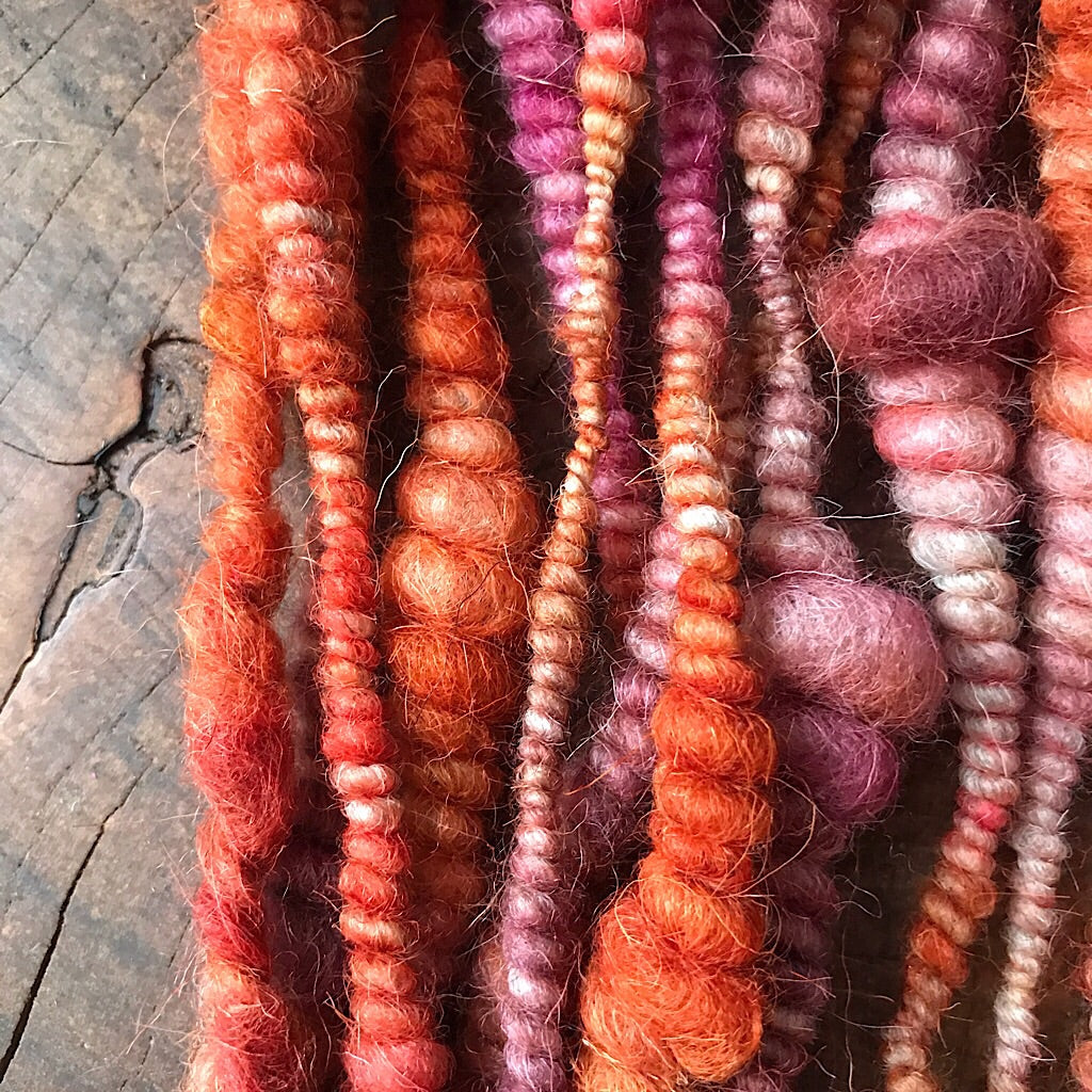 Redhead weaving yarn