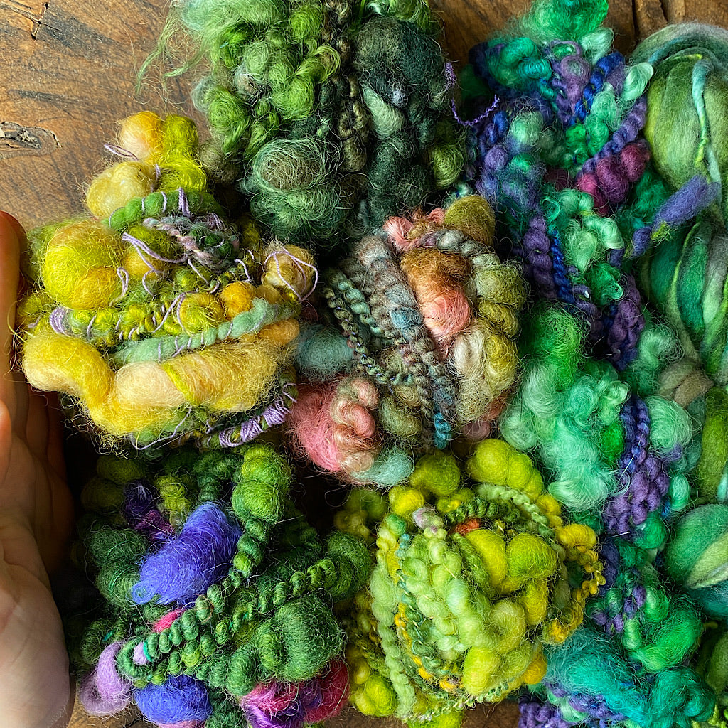 Weavers knitters art yarn bargain set