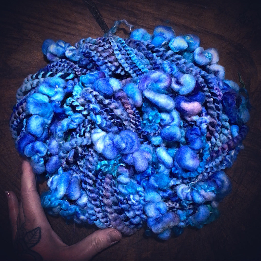 Lady Blue Art yarn